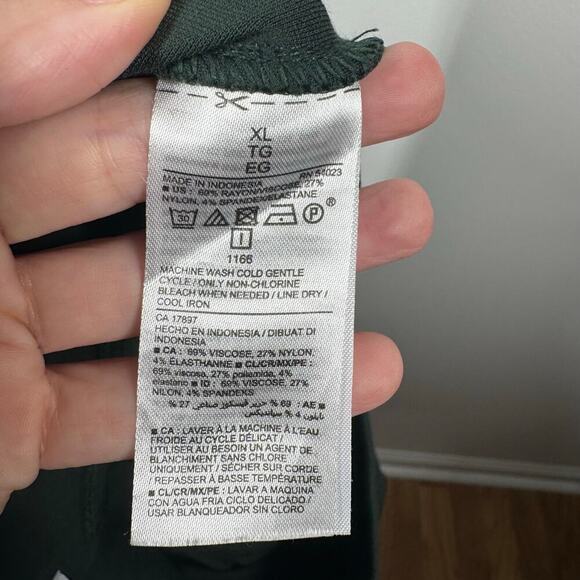 Old Navy Pant Women Size XL Forest Green Stevie Ponte Legging Career 821661 Work - Picture 4 of 5